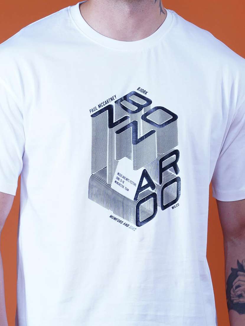 men printed short sleeve regular fit t-shirt - 21935538 -  Standard Image - 5