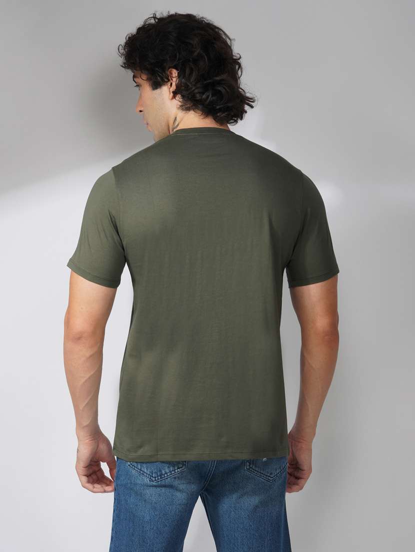 men printed short sleeve regular fit t-shirt - 21935540 -  Standard Image - 3