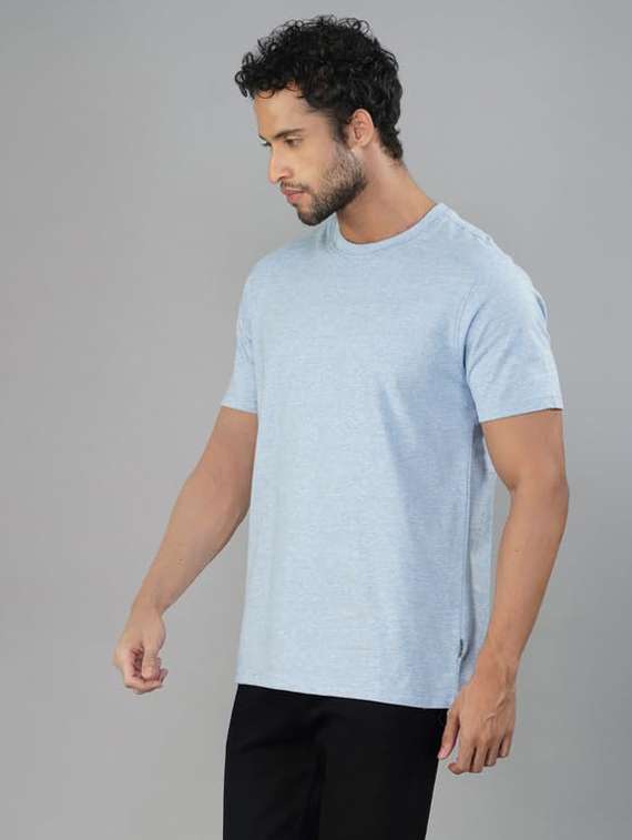 women solid short sleeve slim fit t-shirt - 21935596 -  Standard Image - 3