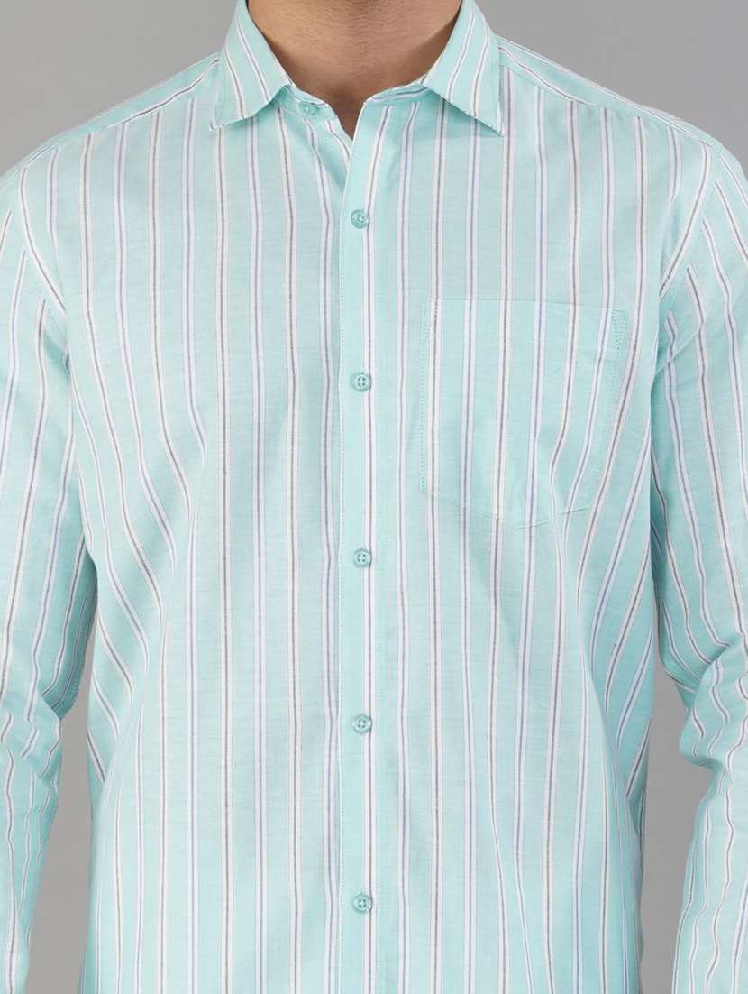 women striped short sleeve regular fit t-shirt - 21935621 -  Standard Image - 5