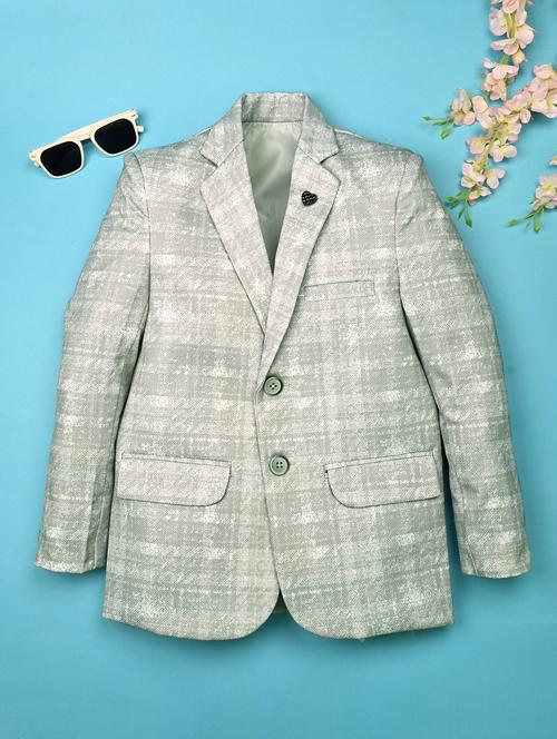 boys printed long sleeve casual blazer - 21935648 - Standard Image - 0