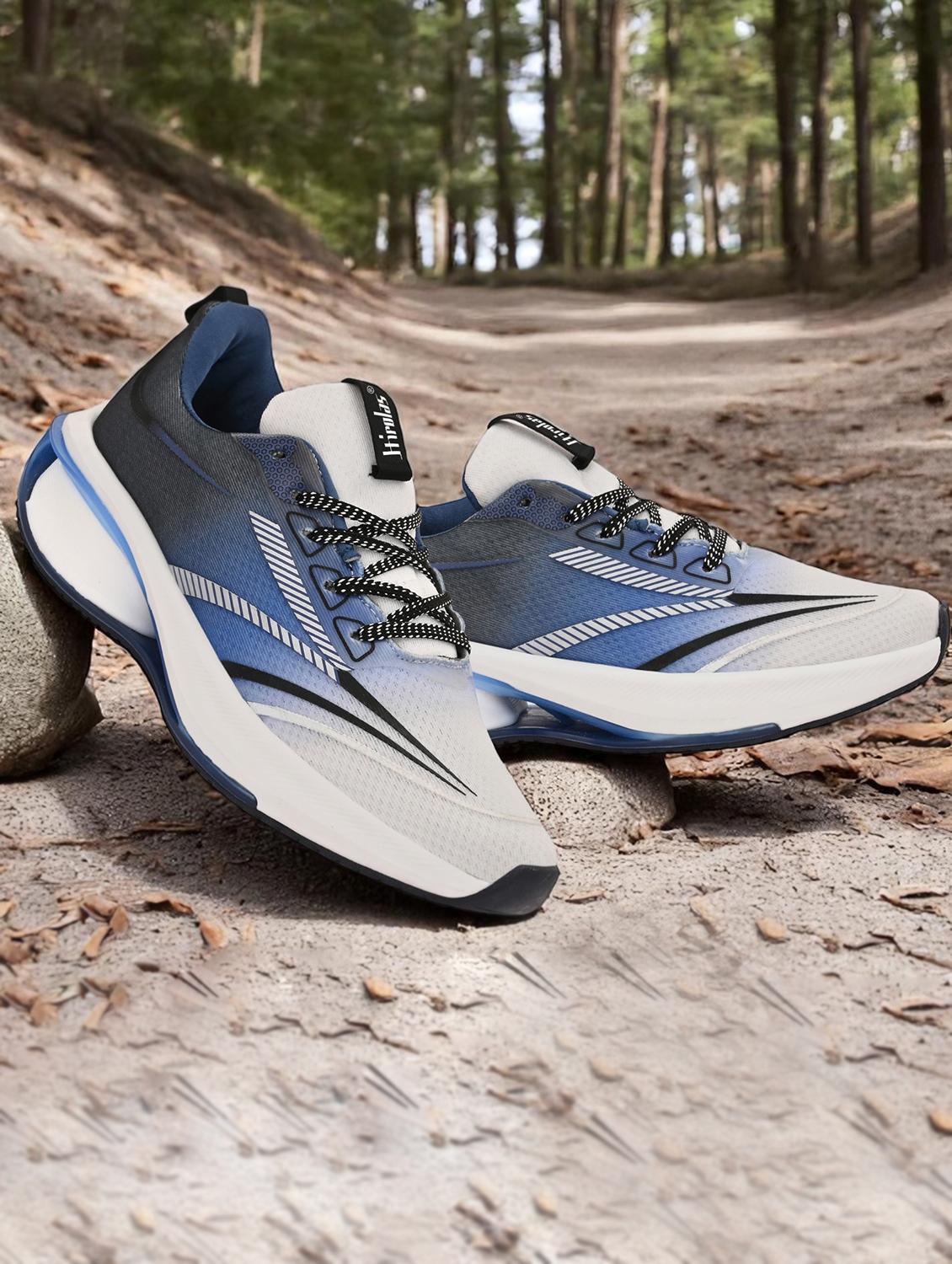 men navy blue lace up sport shoe - 21935679 -  Zoom Image - 0