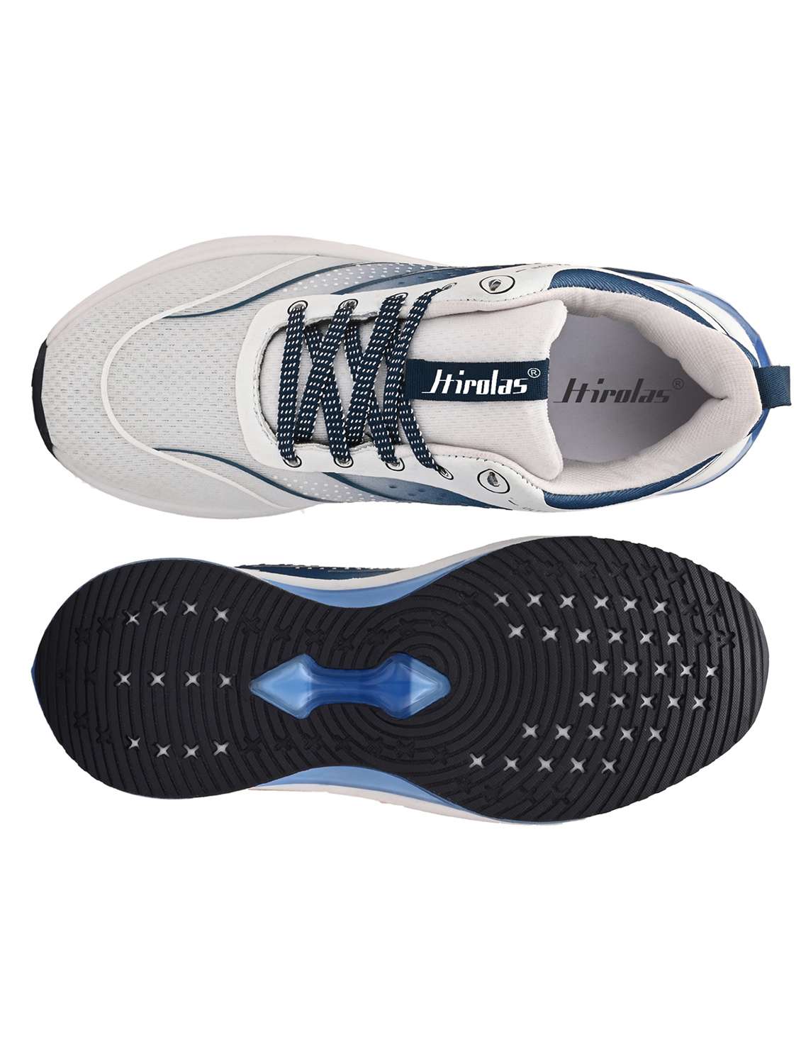 men blue lace up sport shoe - 21935680 -  Standard Image - 5