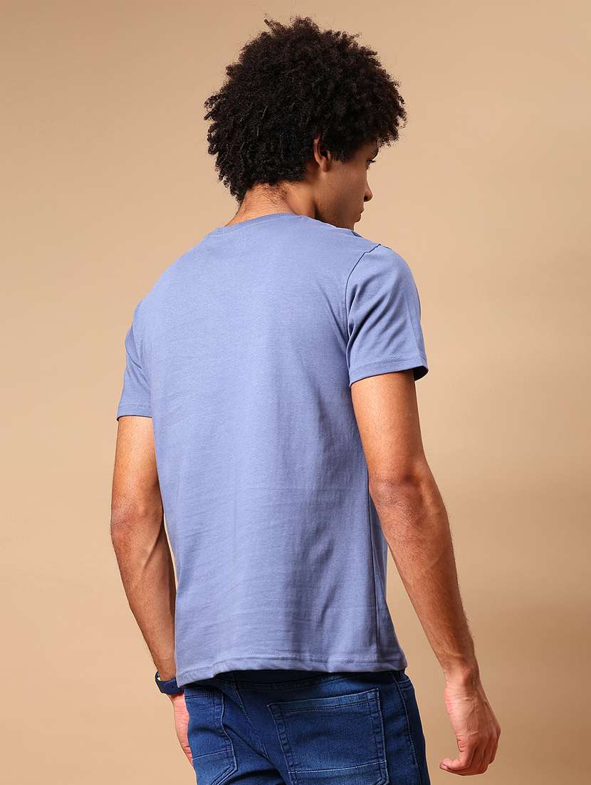 men printed short sleeve regular fit t-shirt - 21935864 -  Standard Image - 3