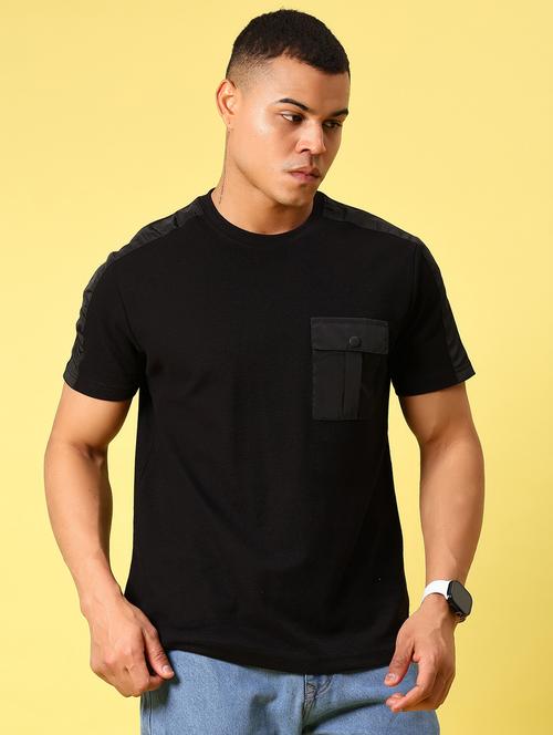 men solid short sleeve regular fit t-shirt - 21935868 -  Standard Image - 0