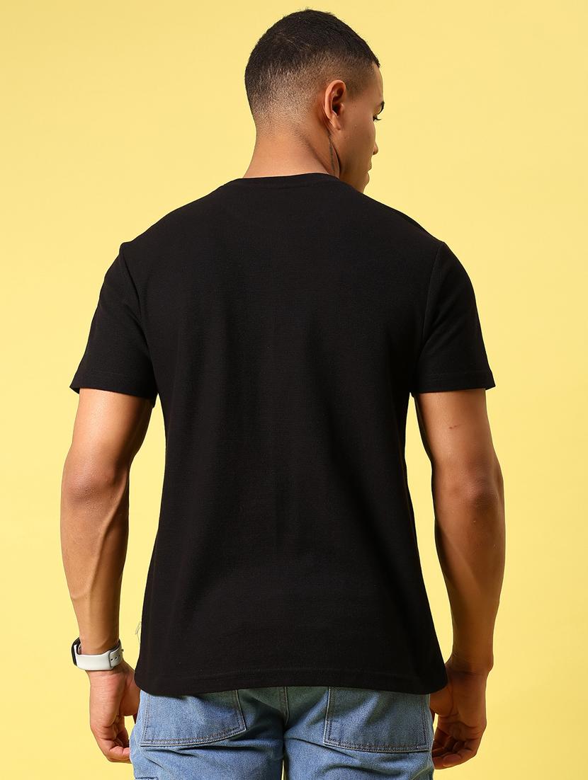 men solid short sleeve regular fit t-shirt - 21935868 - Standard Image - 3