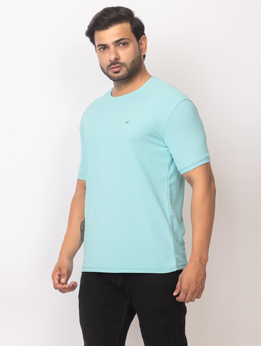 men solid short sleeve regular fit t-shirt - 21935991 - Standard Image - 3