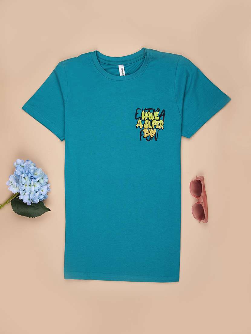 boys printed short sleeve regular fit t-shirt - 21936558 - Zoom Image - 0