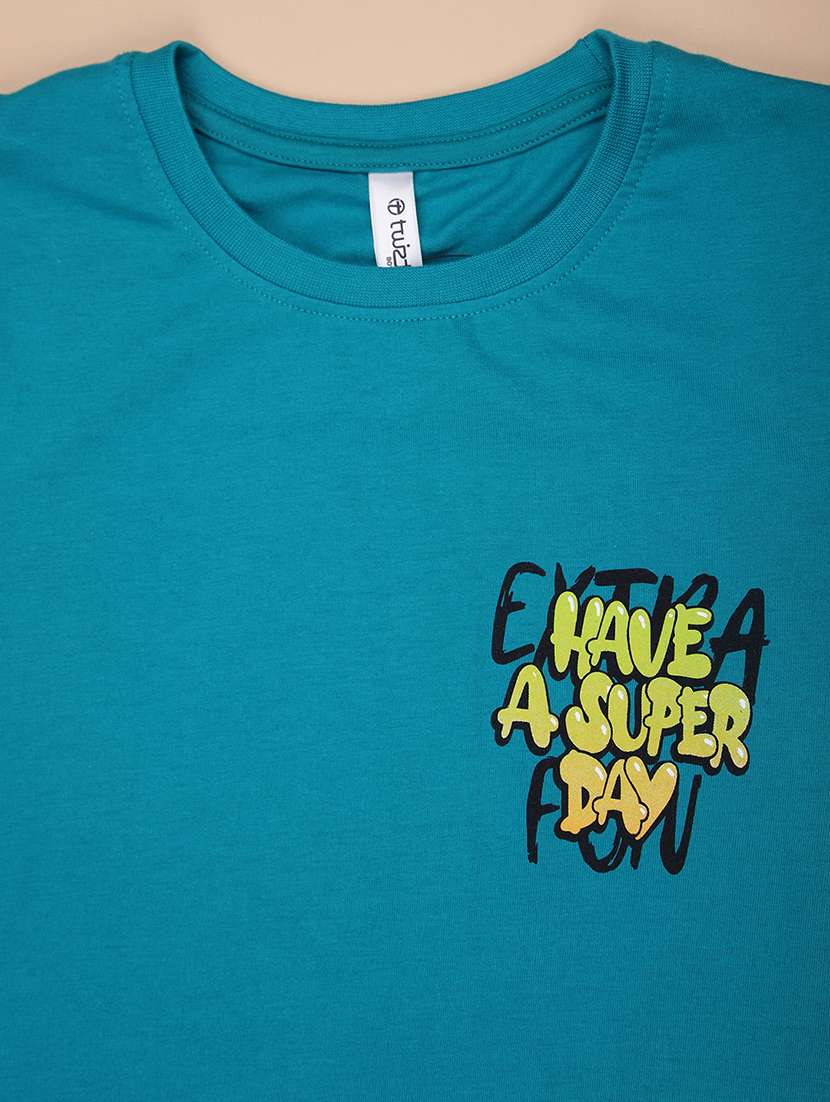 boys printed short sleeve regular fit t-shirt - 21936558 - Standard Image - 3