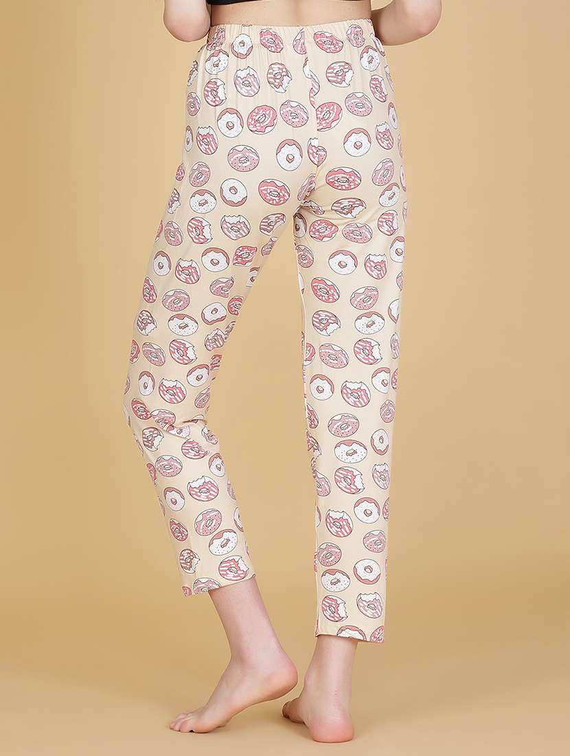women printed mid rise pajama - 21936600 -  Standard Image - 3