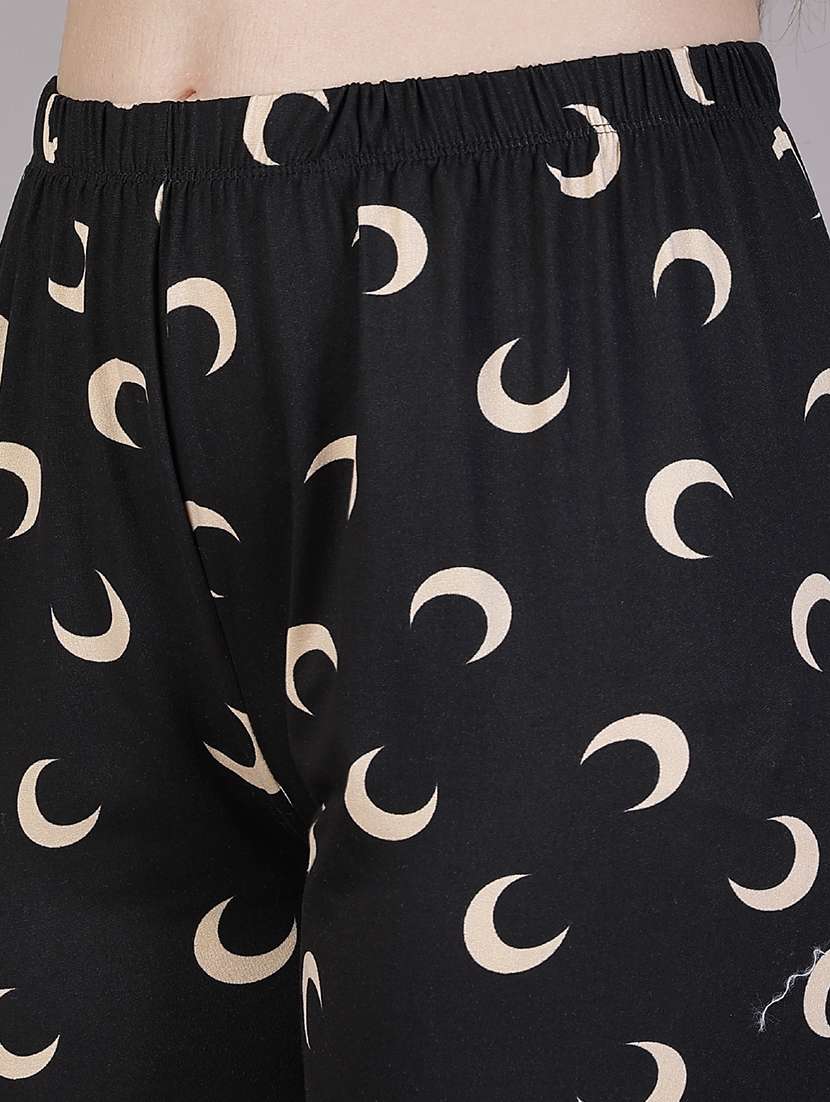 women printed mid rise pajama - 21936602 -  Standard Image - 5