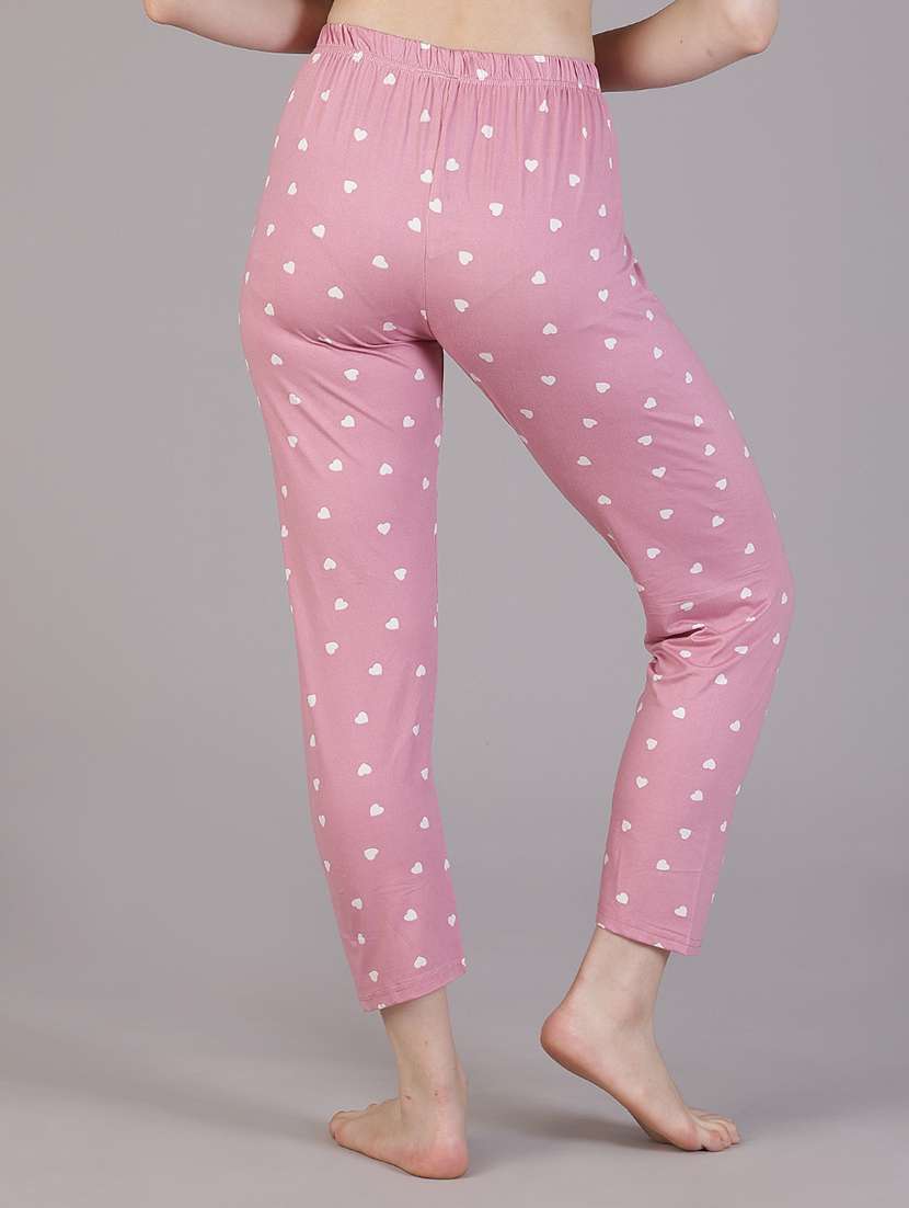 women printed mid rise pajama - 21936618 -  Standard Image - 3