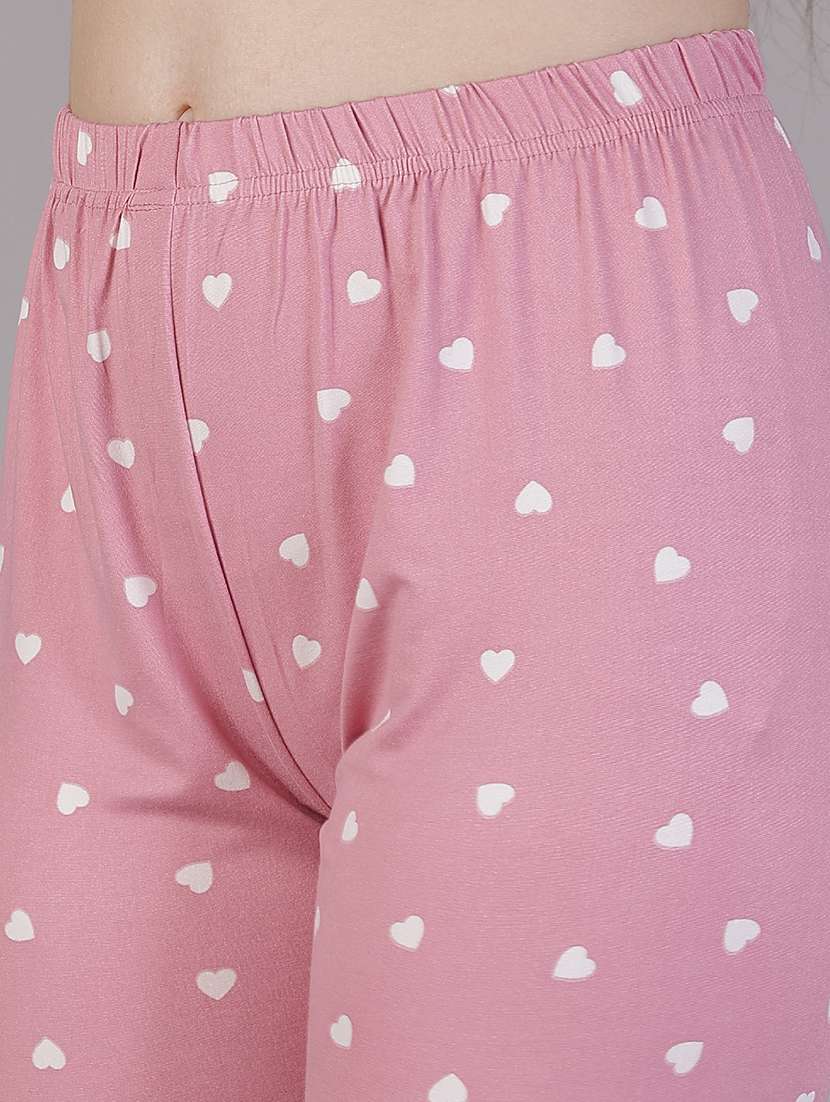 women printed mid rise pajama - 21936618 -  Standard Image - 5