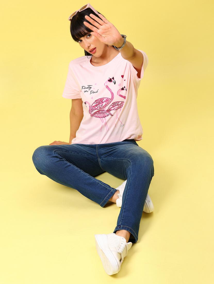 women solid mid rise slim fit jean - 21936843 - Standard Image - 5