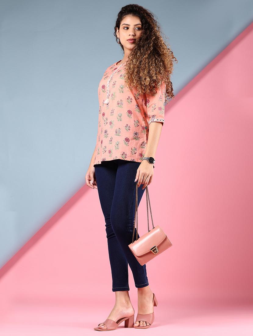 women solid high rise slim fit jean - 21936862 - Standard Image - 5