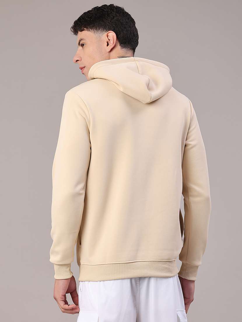 men printed long sleeve hooded sweatshirt - 21938564 -  Standard Image - 3