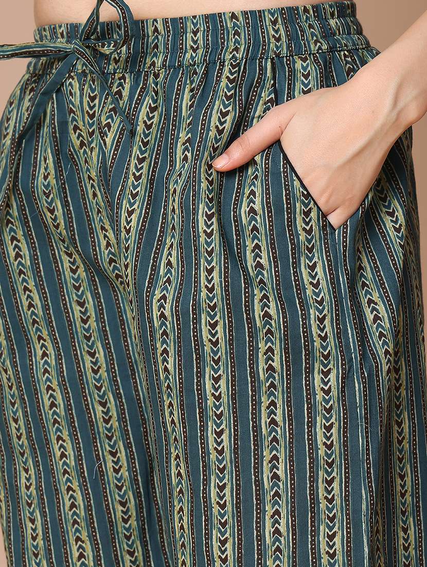 women printed nightwear pyjama set - 21938659 -  Standard Image - 5