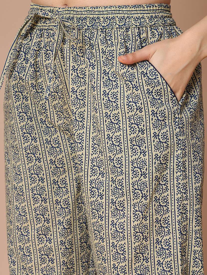 women printed nightwear pyjama set - 21938666 -  Standard Image - 5