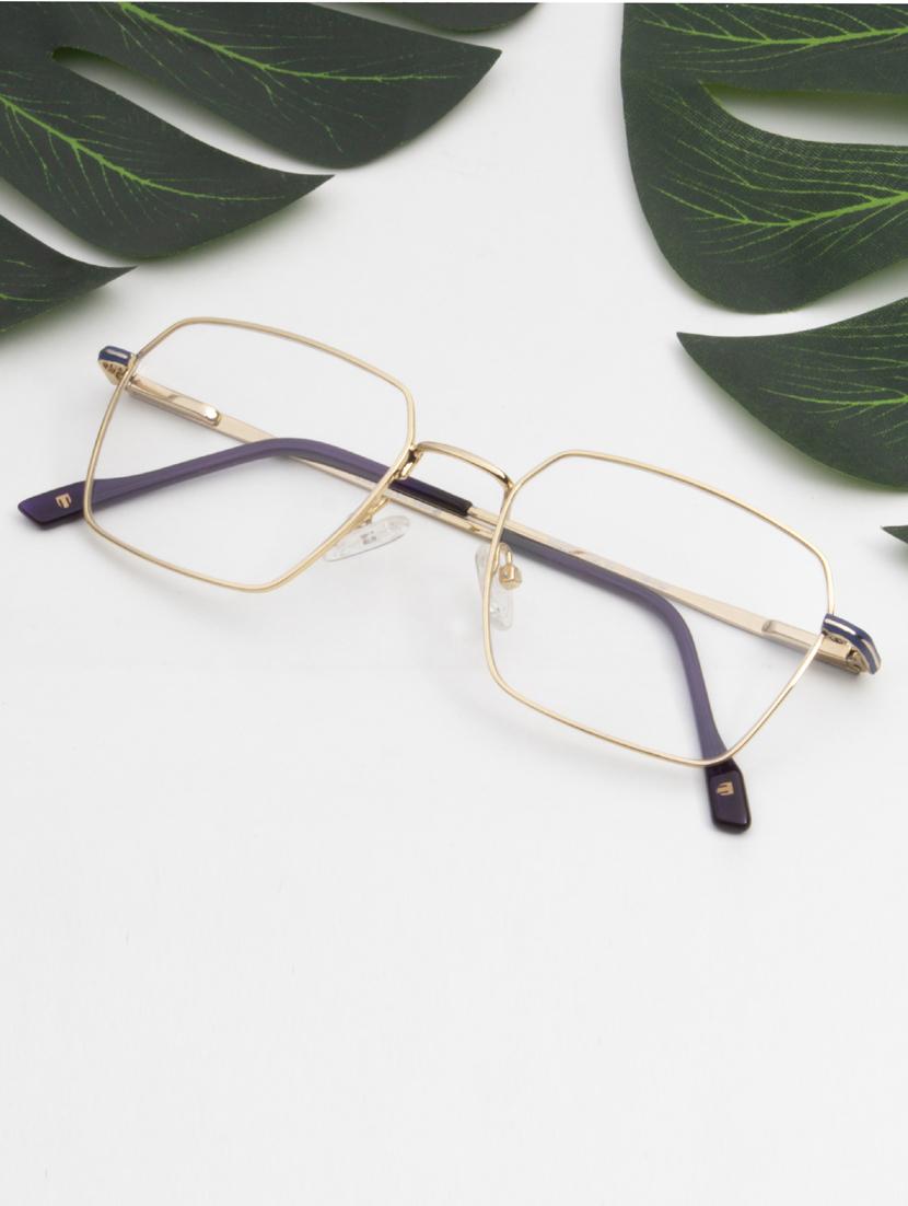 ted smith unisex gold square shape metal frame - 21939348 - Zoom Image - 0