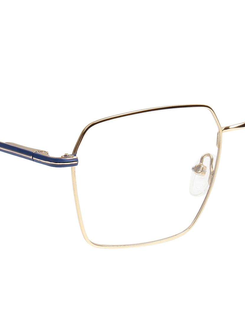 ted smith unisex gold square shape metal frame - 21939348 - Standard Image - 5