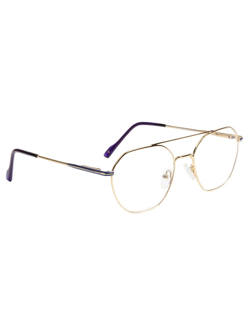 ted smith unisex gold aviator shape metal frame - 21939349 - Standard Image - 3