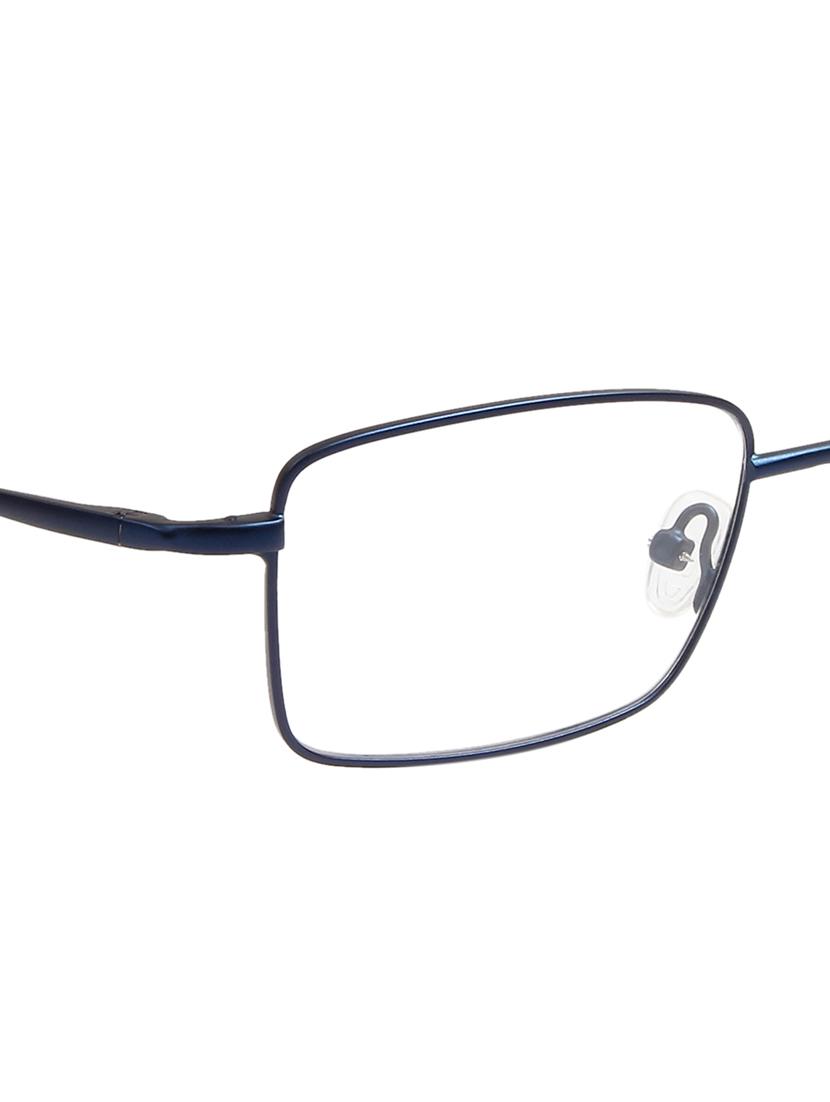 ted smith unisex blue rectangle shape metal frame - 21939350 - Standard Image - 5