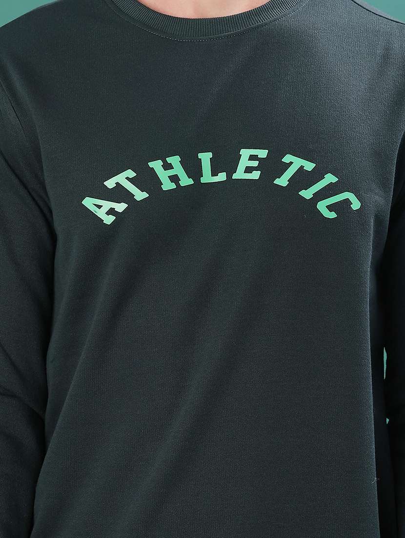 men printed long sleeve sweatshirt - 21939632 -  Standard Image - 5