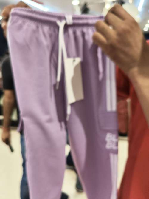 lavender poly cotton interlock trouser - 21939644 - Standard Image - 0