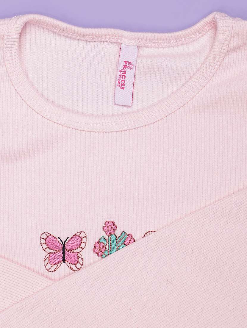 girls printed long sleeve regular fit tee - 21939814 -  Standard Image - 3