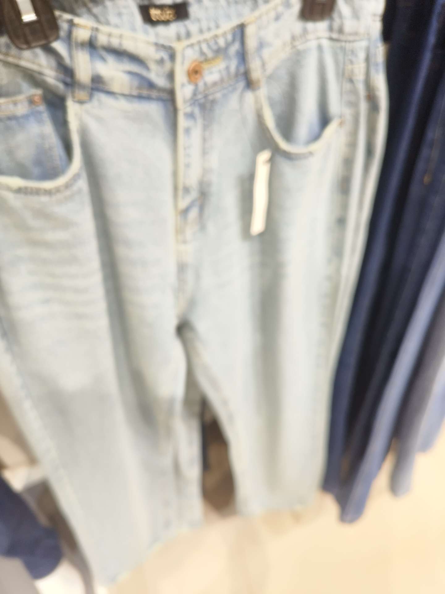 tint green cotton jeans - 21939868 - Zoom Image - 0