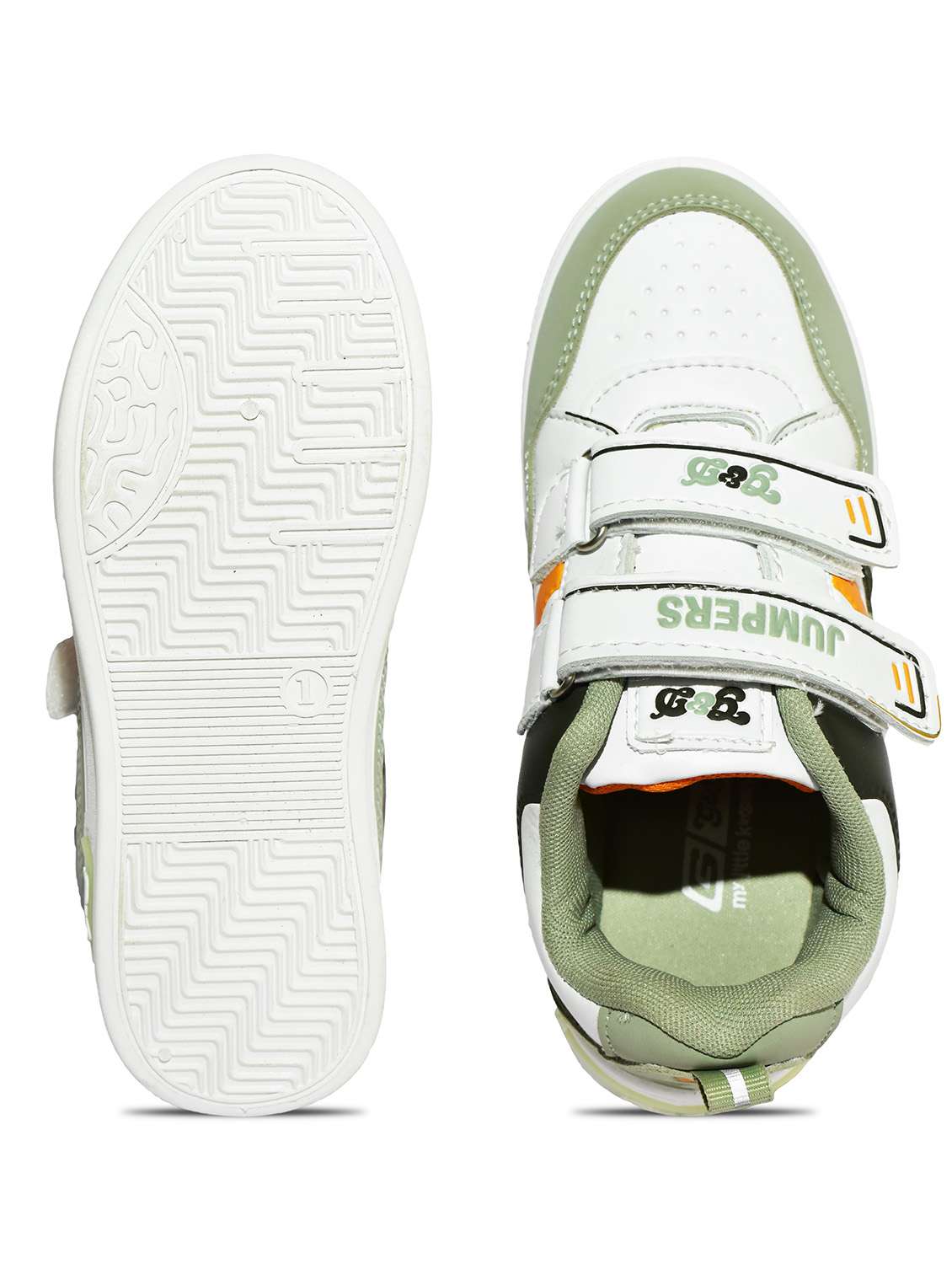 unisex color block velcro sneakers  - 21940015 -  Standard Image - 5