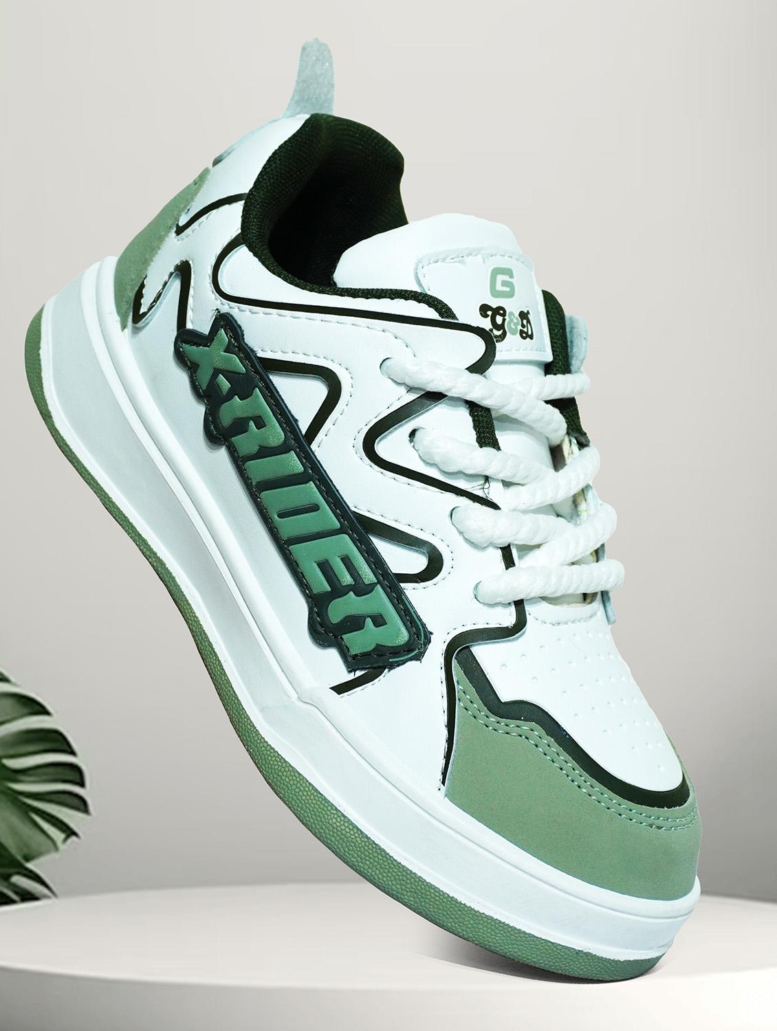 unisex color block lace up sneakers  - 21940018 -  Zoom Image - 0