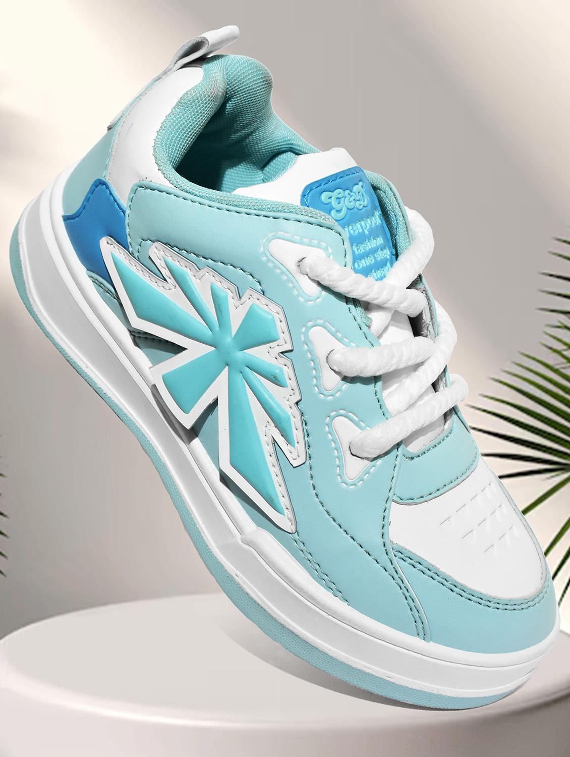 unisex color block lace up sneakers - 21940020 - Zoom Image - 0