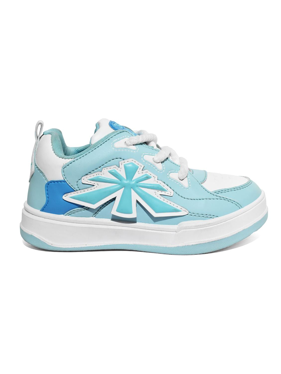 unisex color block lace up sneakers - 21940020 - Standard Image - 3