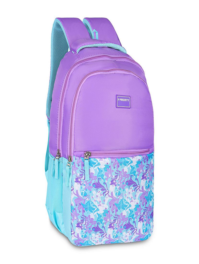 stylish kids backpack with floral printed design - 21940173 - Standard Image - 3
