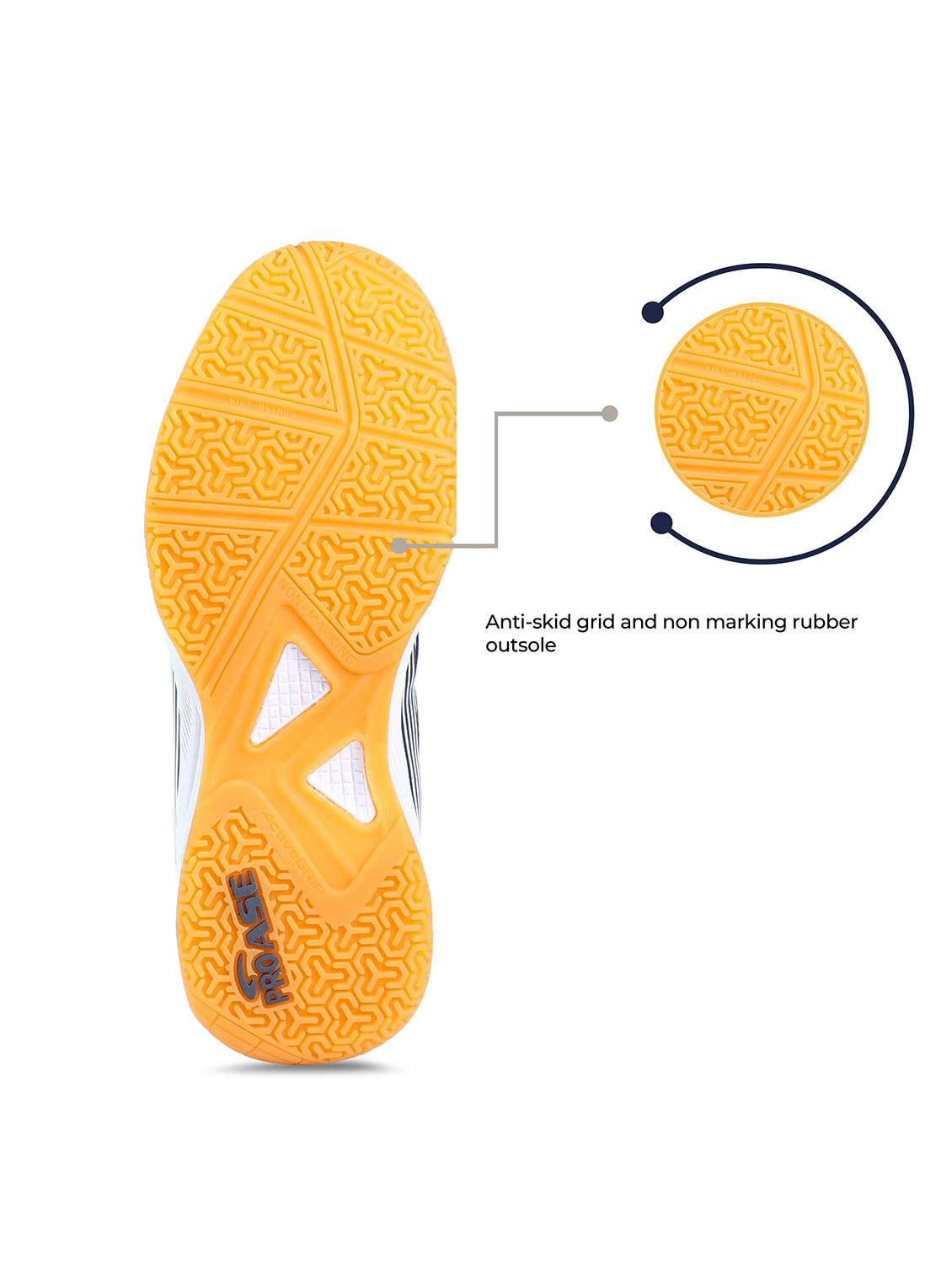 men white lace up sport shoe - 21940298 -  Standard Image - 5