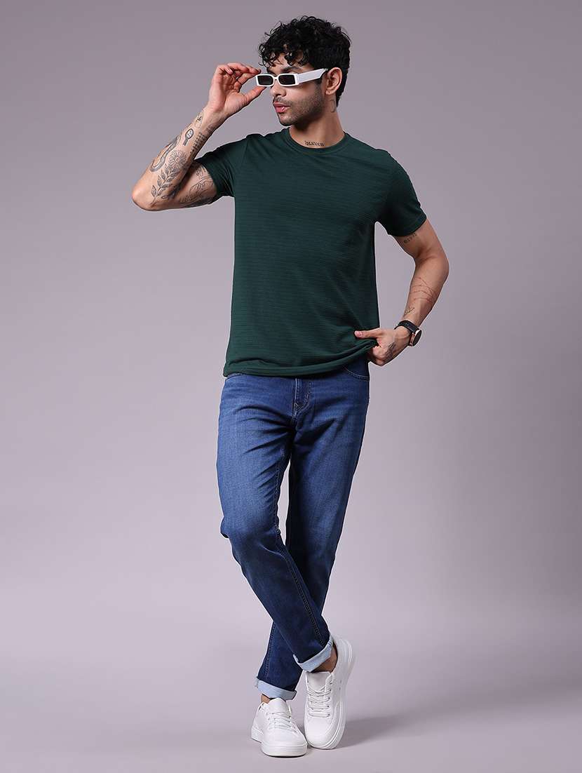 men washed mid rise full length jean - 21940544 -  Standard Image - 3