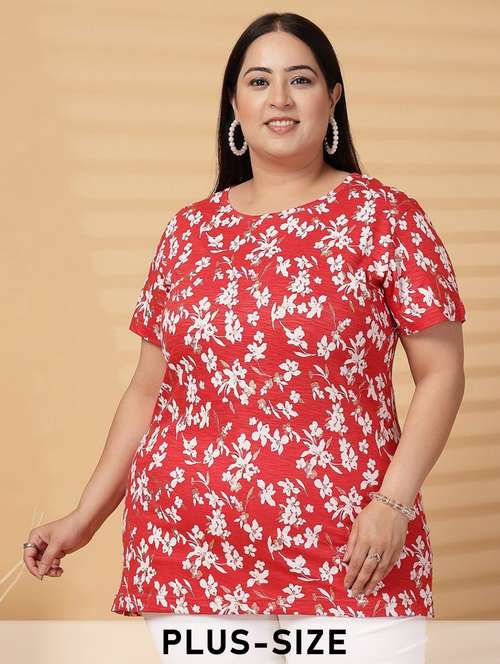 women plus size printed short sleeve t-shirt - 21940832 -  Standard Image - 0