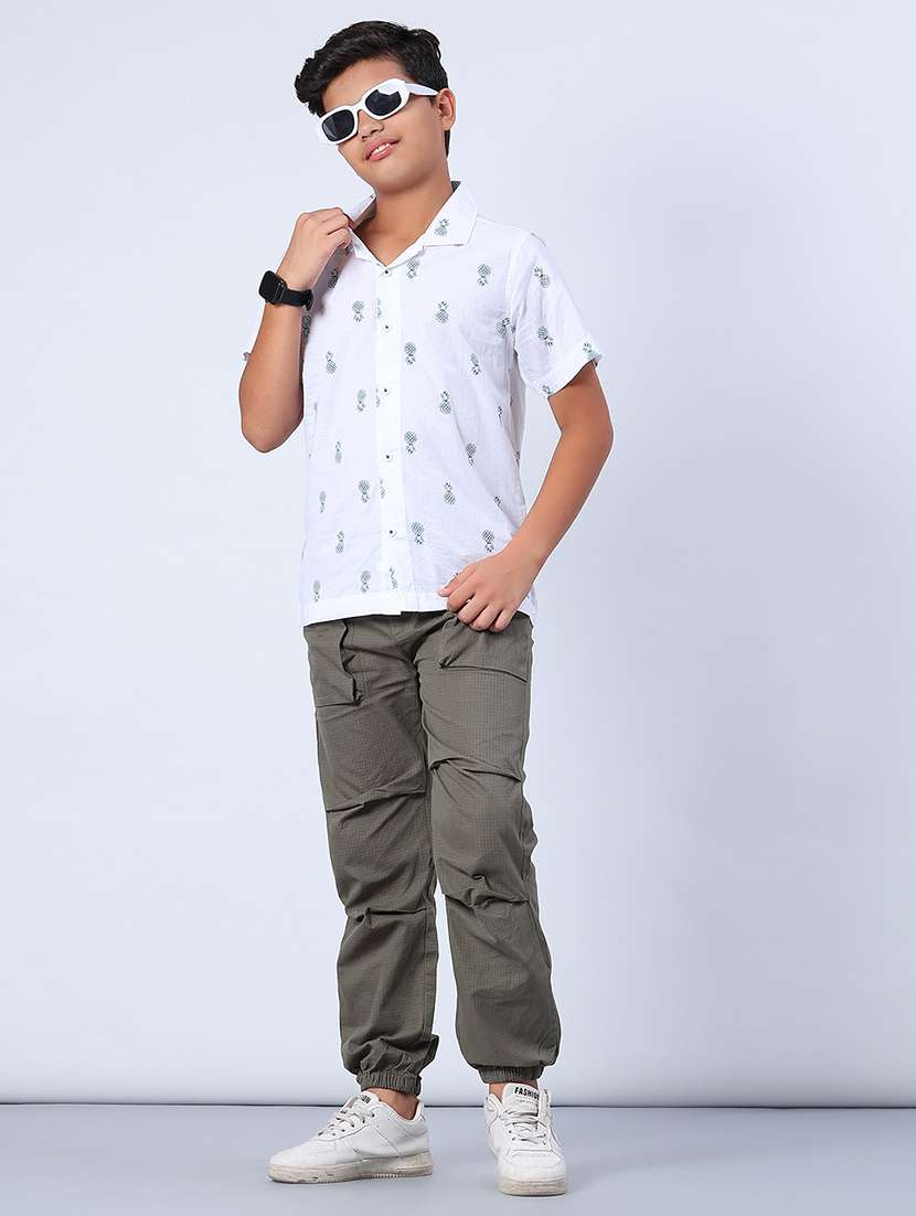boys printed short sleeve regular fit t-shirt - 21941117 -  Standard Image - 5