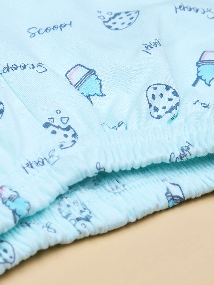 boys printed t-shirt & shorts twin set - 21941265 -  Standard Image - 5