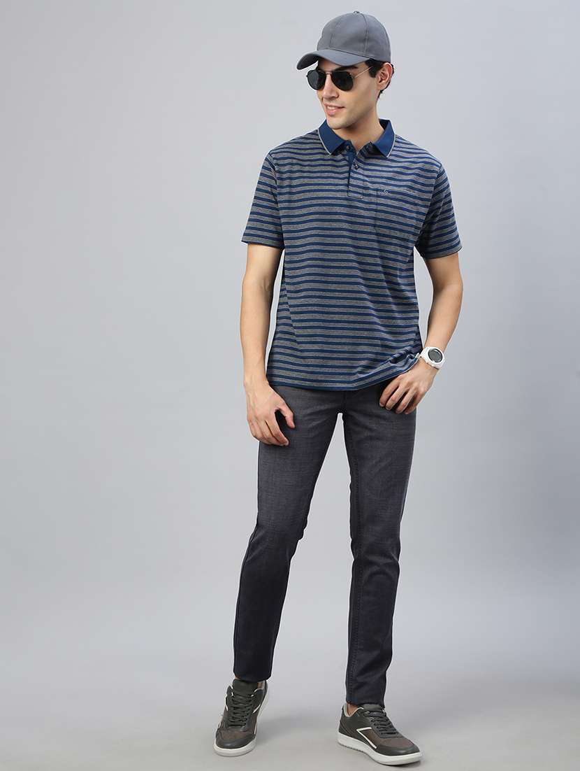 men printed short sleeve regular fit polo t-shirt - 21941394 -  Standard Image - 3