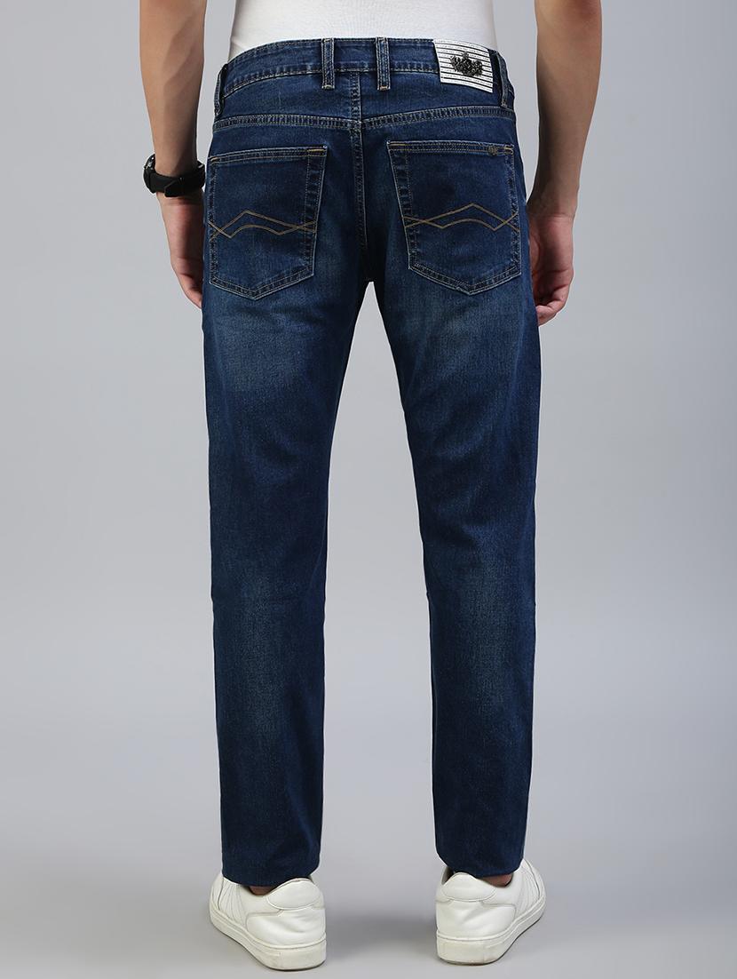 men washed mid rise ankle length jeans - 21941431 - Standard Image - 3
