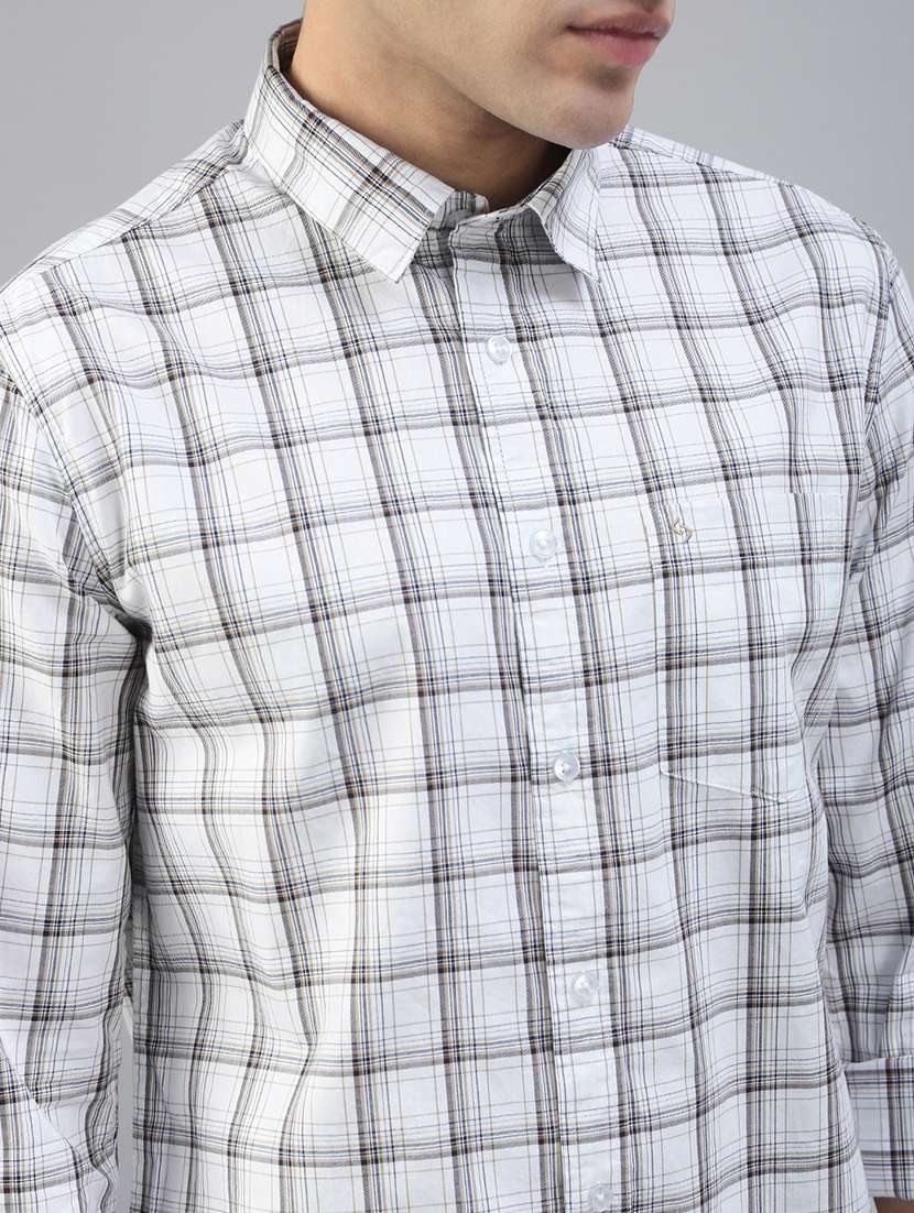 men checkered long sleeve regular fit casual shirt - 21941463 -  Standard Image - 5