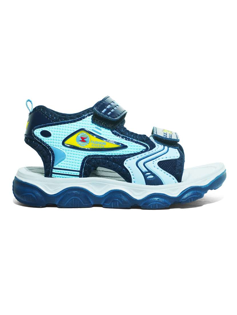 unisex color block velcro floater - 21941594 - Standard Image - 3