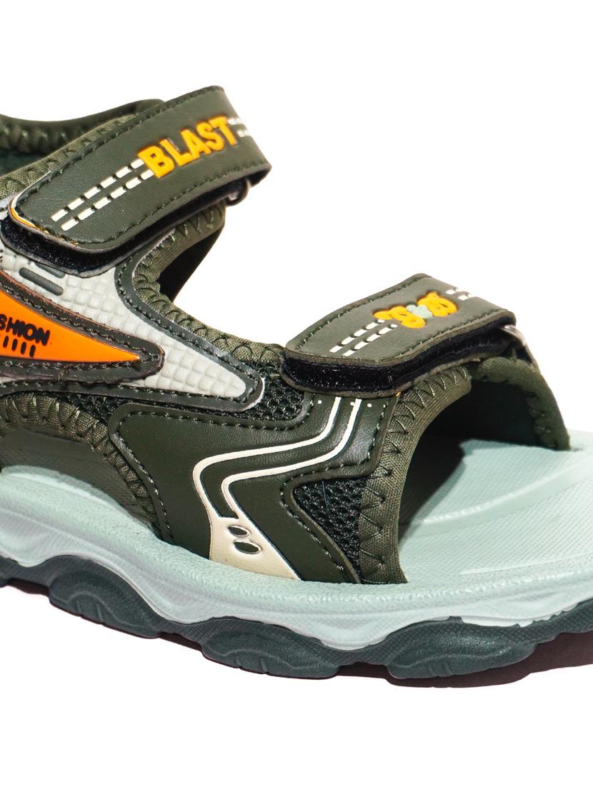 unisex open toe velcro floater - 21941595 - Standard Image - 5