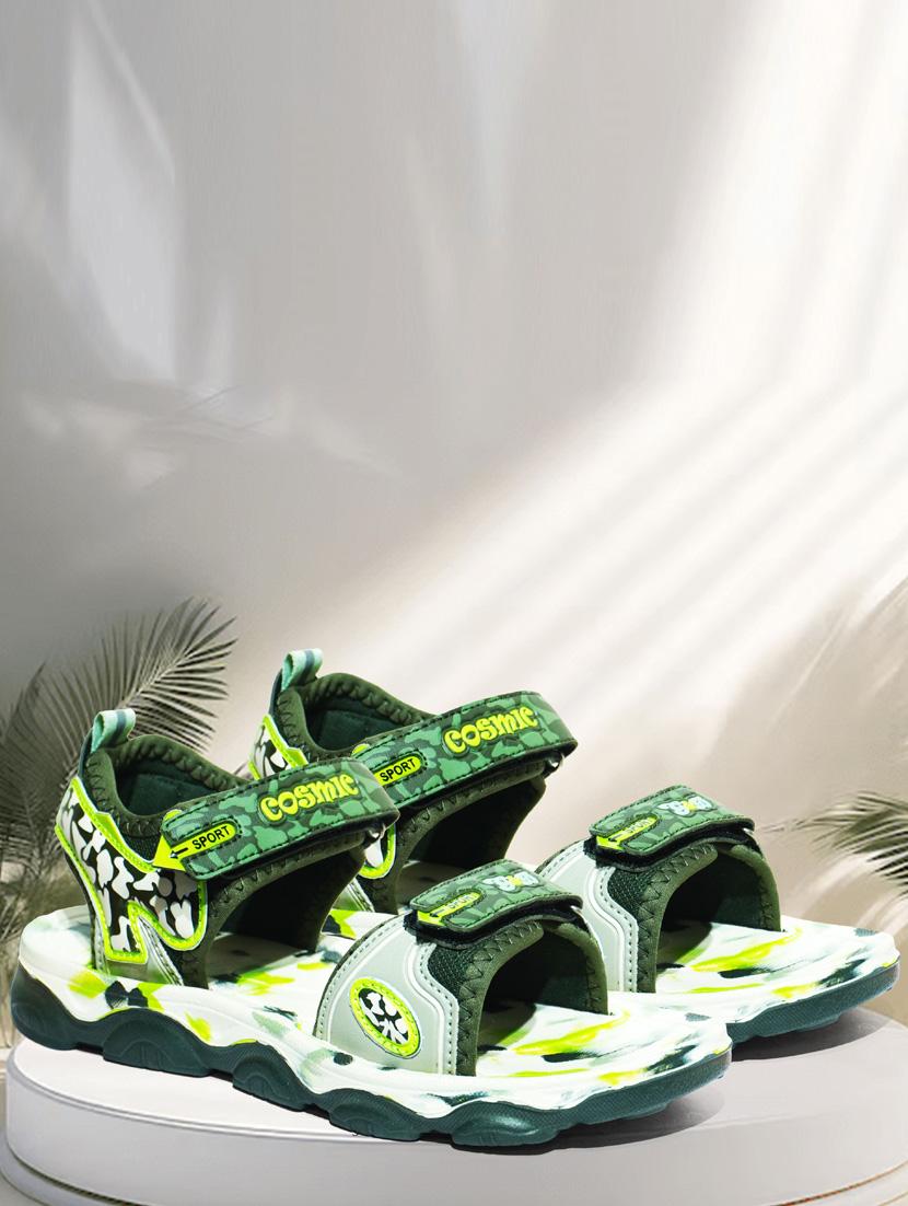 unisex open toe velcro floater - 21941599 -  Zoom Image - 0
