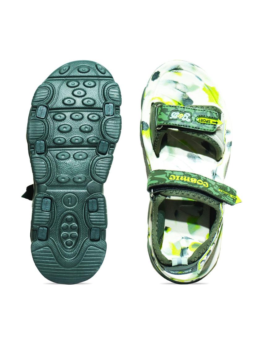 unisex open toe velcro floater - 21941599 - Standard Image - 5
