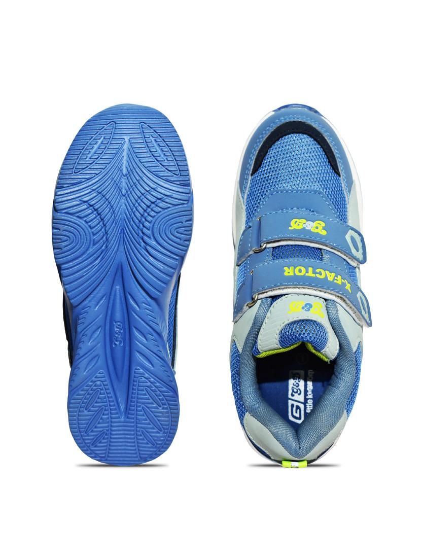 unisex color block velcro sport shoes - 21941620 - Standard Image - 5