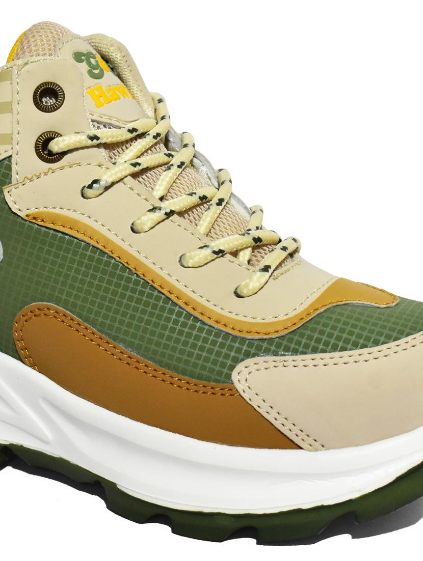 unisex color block lace up sport shoe - 21941626 - Standard Image - 5
