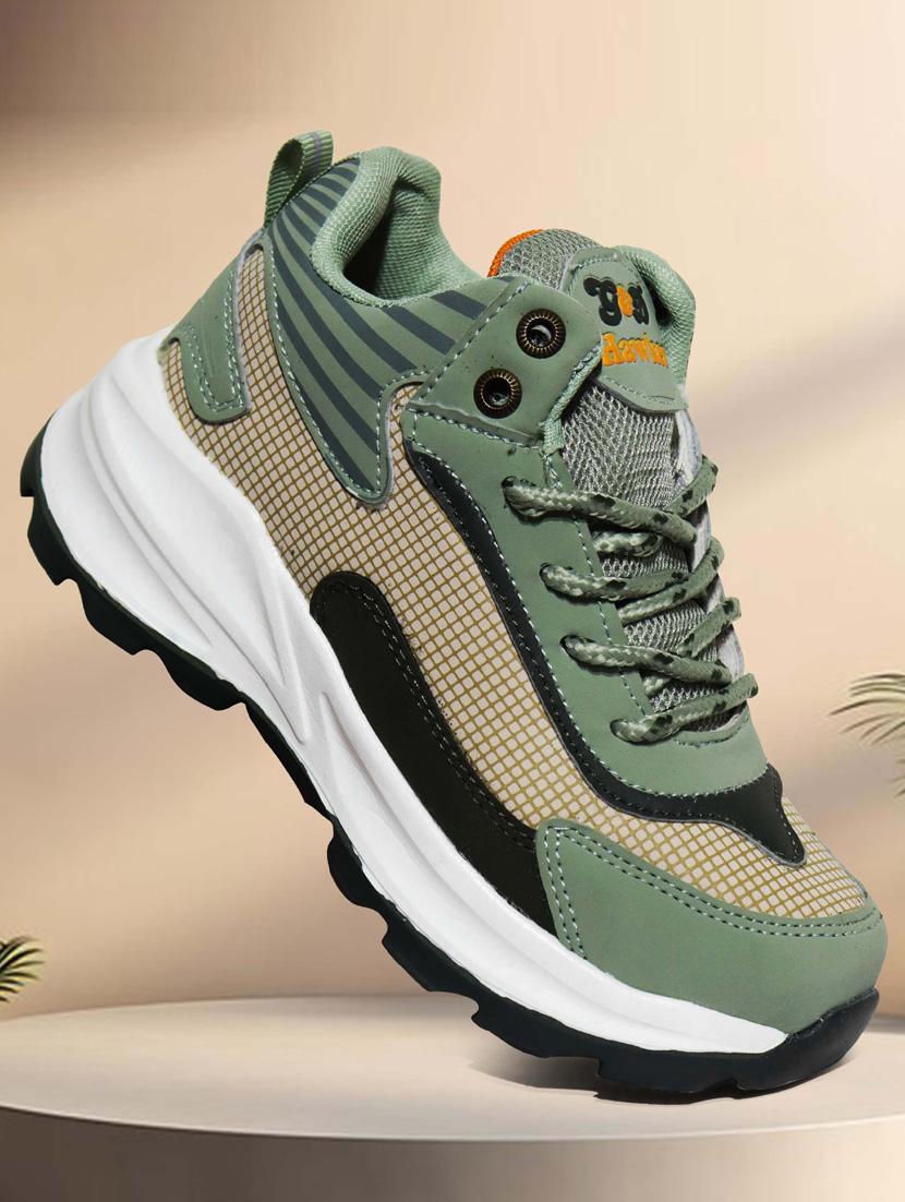 unisex color block lace up sport shoe - 21941628 - Standard Image - 3